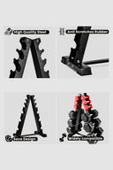 FITS Vertical Triangle Dumbbell Rack