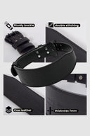 FITS Weight Lifting Leather Belt 7mm