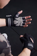FITS Microfiber Long Strap Fitness Gloves