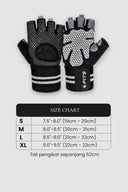 FITS Microfiber Long Strap Fitness Gloves